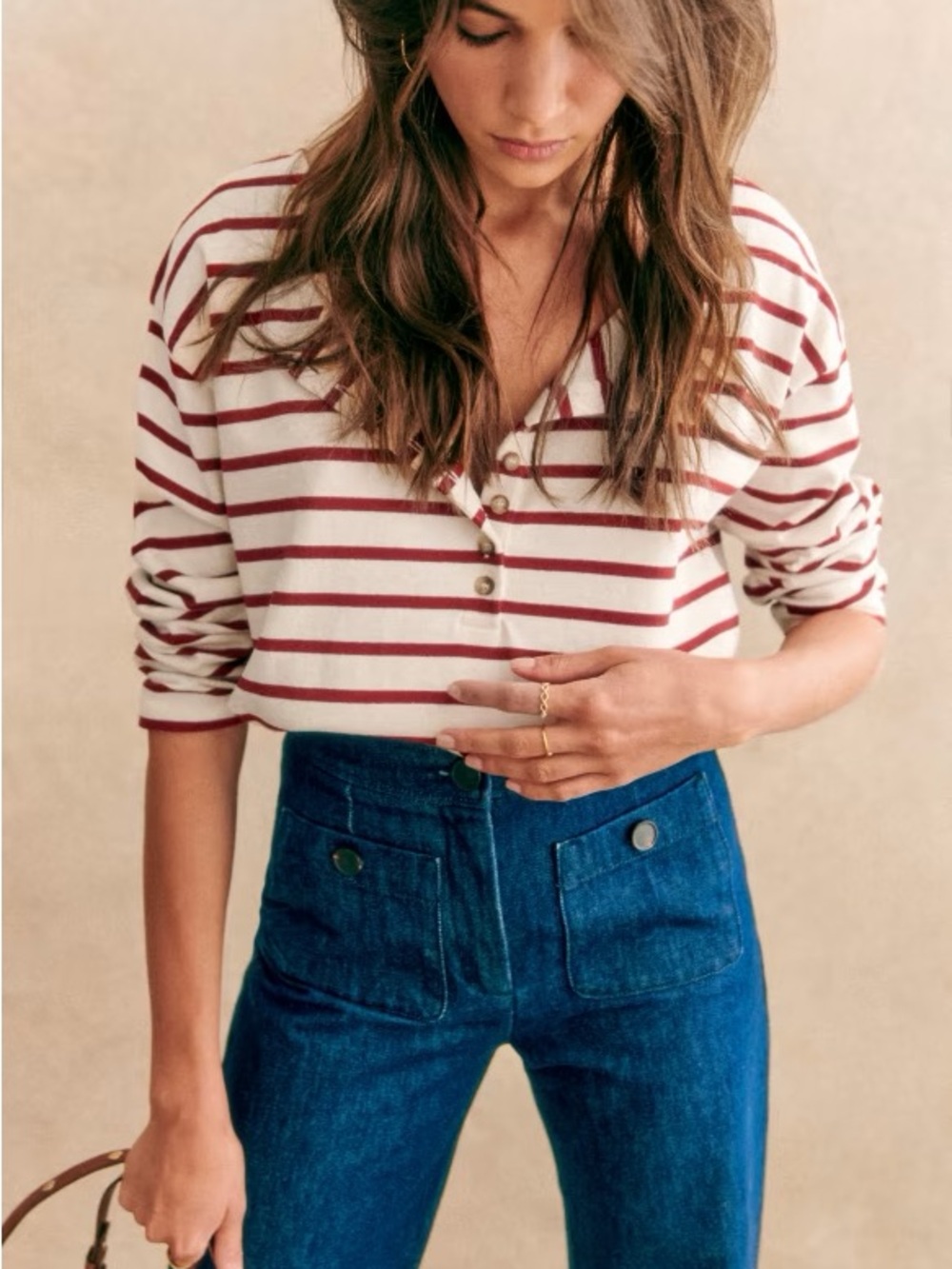 Sezane Gastby Mariniere Henley